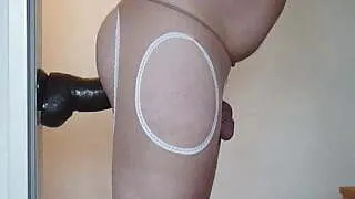 Black balled - side view