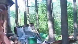 Naked italian working out naked