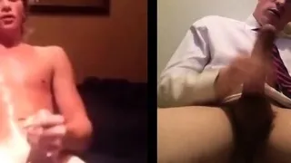Twink Cam Fun: Amateur Handjob and Cum Tribute