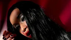 Fucking the face and pussy of Skin Diamond who is insatiable