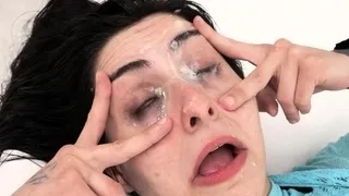 Amateur Facial Cumshot Compilation of Tia