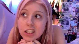 Blonde babe scarlet solo webcam