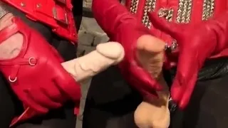 Queens of Kink - Double strap-on training POV - Fetish Liza