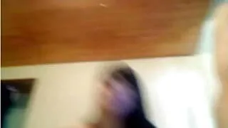 Spanish girl plays with her friend's ass on cam