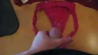 Cum on panties