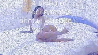 Pocahontas strips then fingers