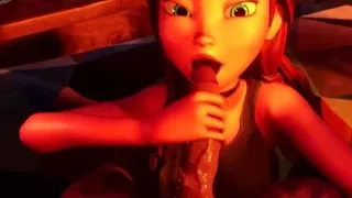 The Queens Secret - Anna Frozen - 4k and Ai UPscale