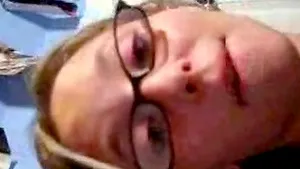 Horny teen girl and her hairbrush