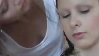 Sweet and SEXY brunette lapdancing