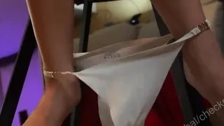 Linsey Dawn solo foot fetish