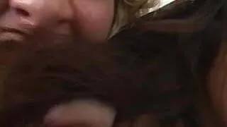 2 lesbian chicks using a dildo