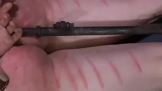 Titty torture for naughty chick