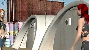 Sexy women have extraterrestial sex