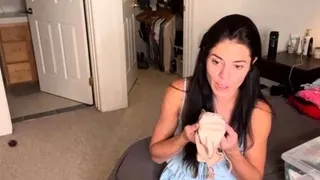 Pale amateur teen brunette Lynn Love