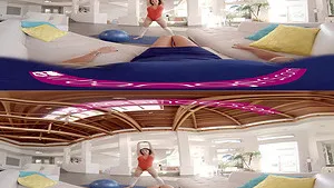 Jackie Wood enjoys masturbating in front of a hot lesbian