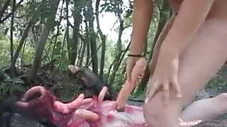 Hot chick dildo fucking her pussy and ass