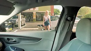 Doing sexy nasty dirty things with Anastasia Knight in a car