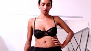 Close up teen masturbation