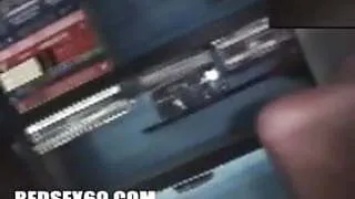 tiny red bone took on 2 dick in ass and in pussy at once