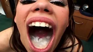 Horny brunette teen pounded hard in a hardcore pov video