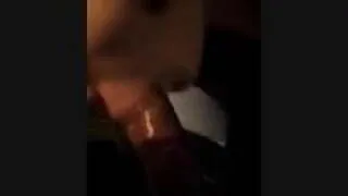 Amateur deepthroat blowjob