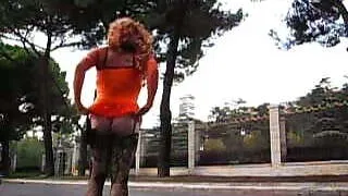 AN AMATEUR SHEMALE BITCH