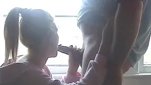 Fucking his sexy new wife