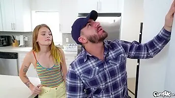 Cum 4K Hairy teen chick Dani Lynn desires pussy fucking HD