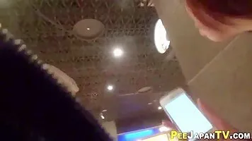 Asian Pees In Public Building - FreePublicPorn.com