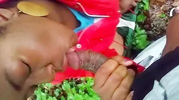 Blowing My Partners Cock In Outdoor - FreePublicPorn.com