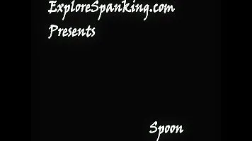 Mom spanks with wooden spoon - SpankingTube.com