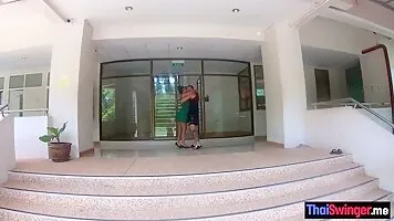 Sexy big tits Asian teen hardcore pussy fucking after passion posing action