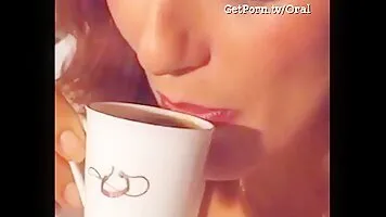 Pregnant lady giving head