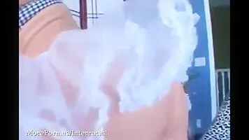 Preggo Girl Sucks On BBC