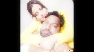 Hot look Desi Couple Romance