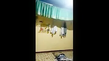 Exclusive Tamil Wife with Big Breasts Dressed Up After Sex