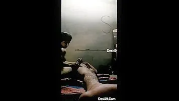 Exclusive girl Desi gives blowjobs