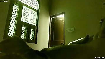 Desis wife gives a blow job and gets rid of hubbys cock