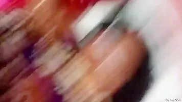 Desi Bahbhi gives blowjobs and boob job.