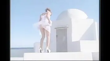 Six cameras filming as Japanese girl is pooping