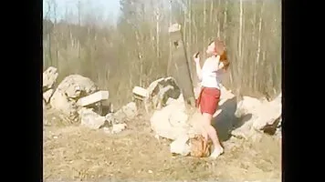 Pissing redhead beauty Rita