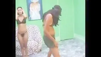 Lesbian shit and piss in mouth his slave women