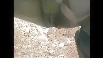 Pee in turn pooping together