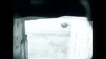 Girl in red panties piss camera