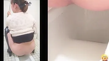 Cute Asian girls massive poops compilation