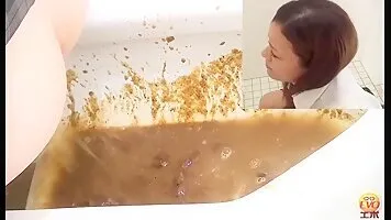 Big pile of shit from japanese schoolgirl