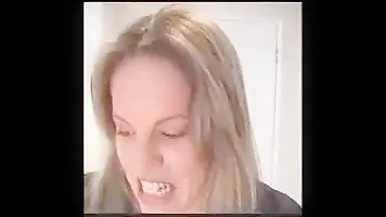 Amber pissing and pooping in the kitchen