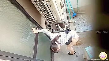 Asian office girls diarrhea 3