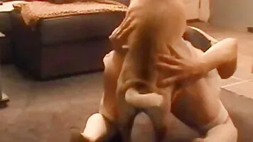 Dogs nicely fucking my wife on the cam