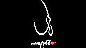 Slim brunette milking her tits in bottle